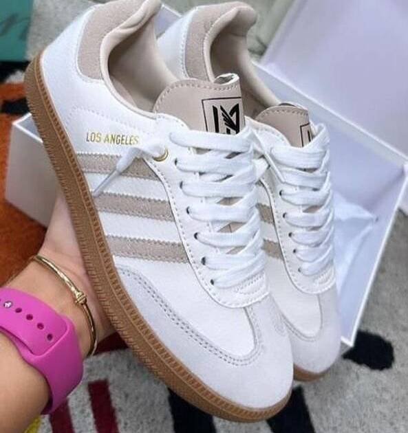 Adidas Los angeles blan